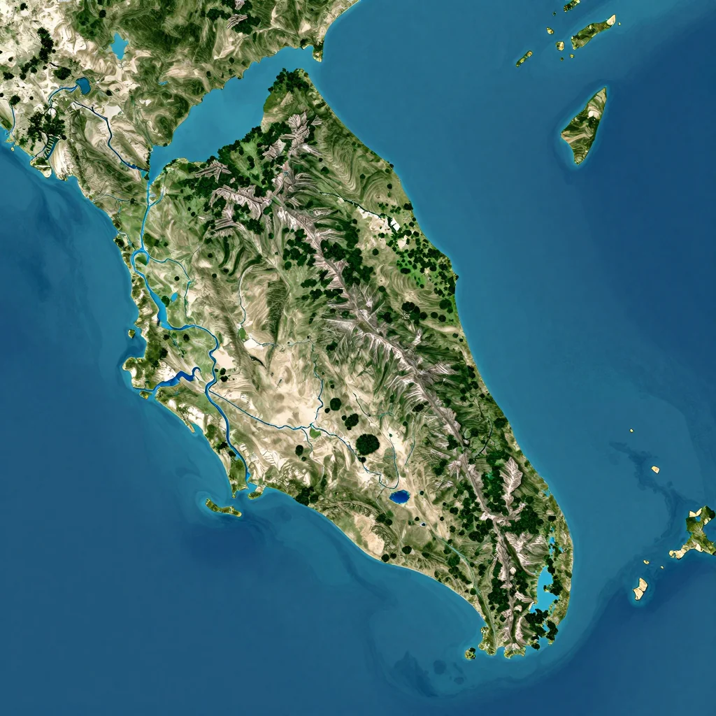 anguilla country physical map