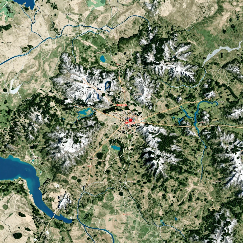 badersdorf austria city physical map