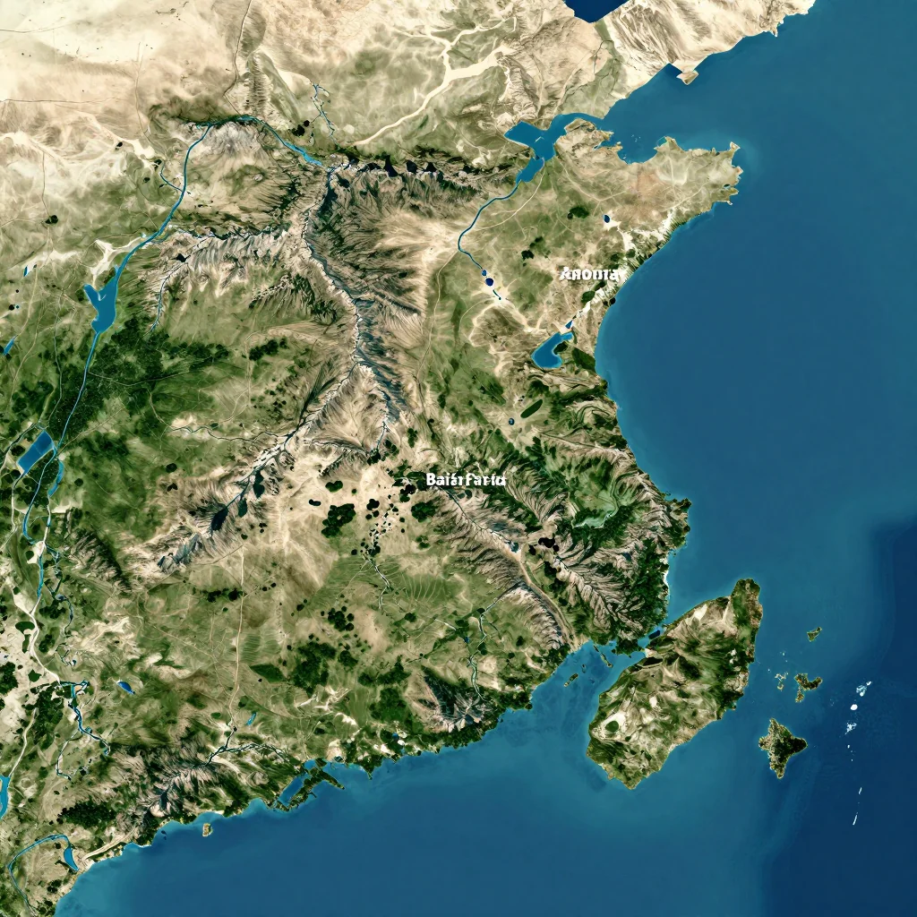 baia farta angola city physical map