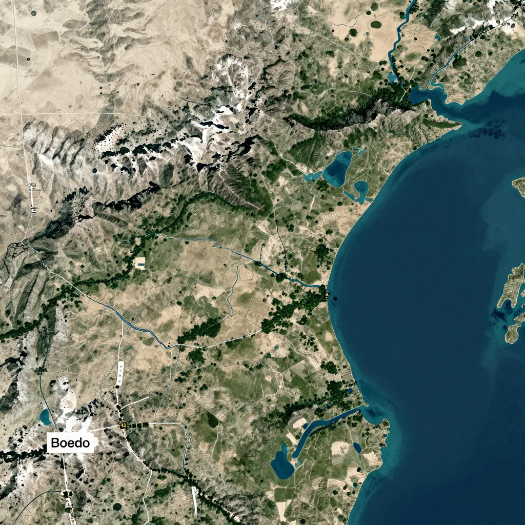 boedo argentina city physical map