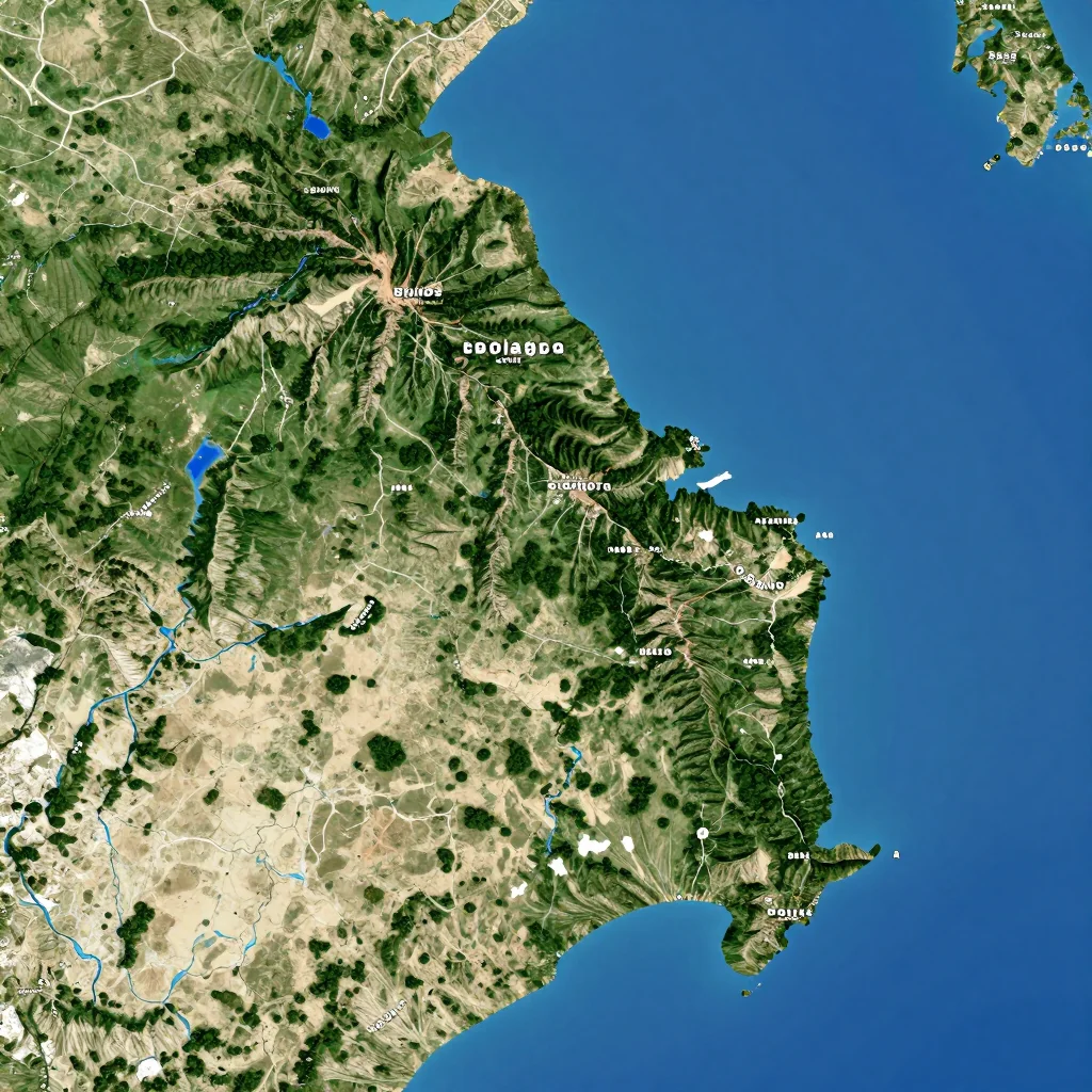 bolands antigua and barbuda city physical map