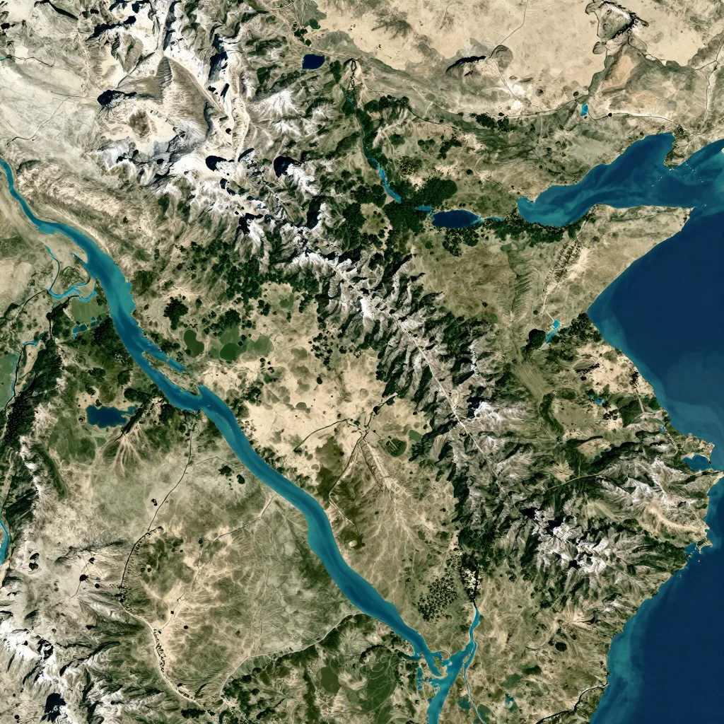 coghlan argentina city physical map