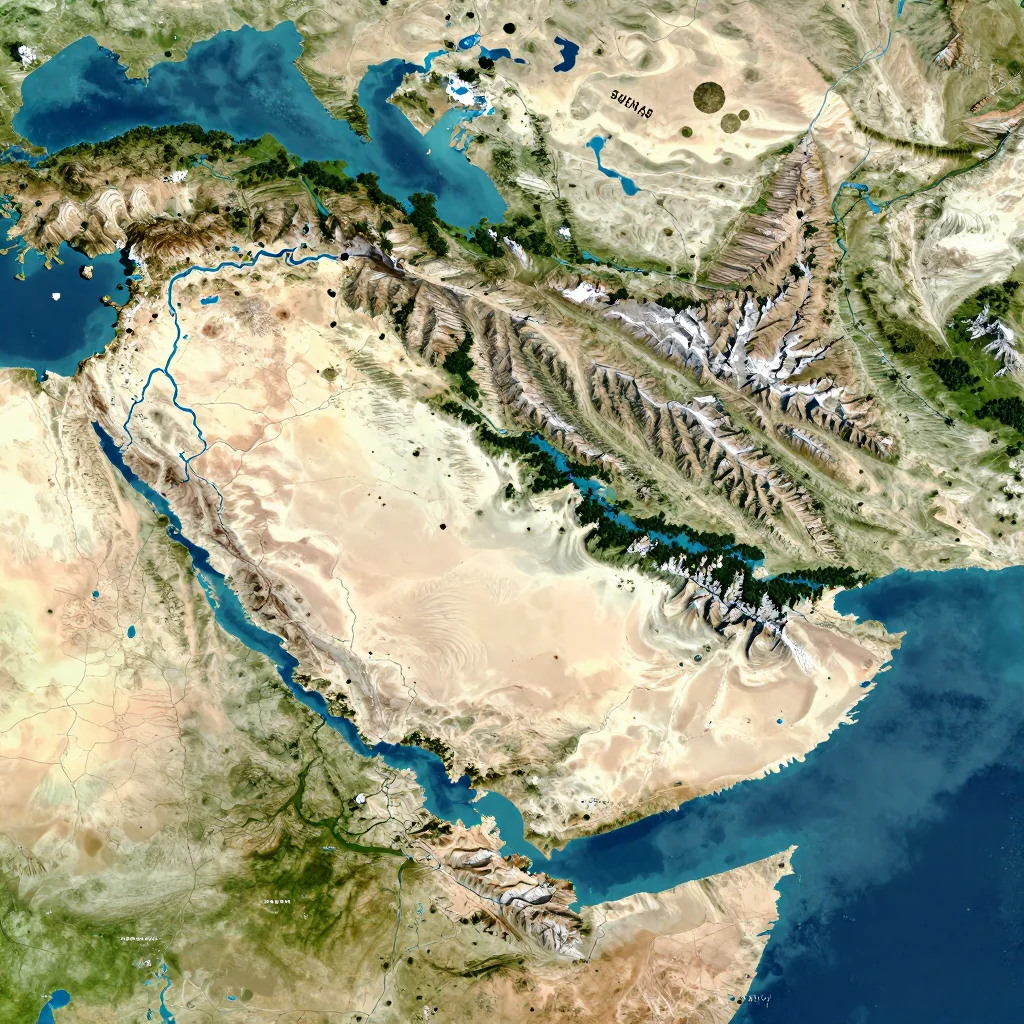 digah azerbaijan city physical map