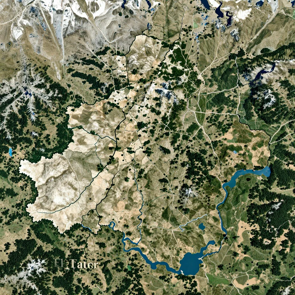 El Tarter Andorra - Historic City Maps and Heritage Guide map 4 el tarter andorra city physical map