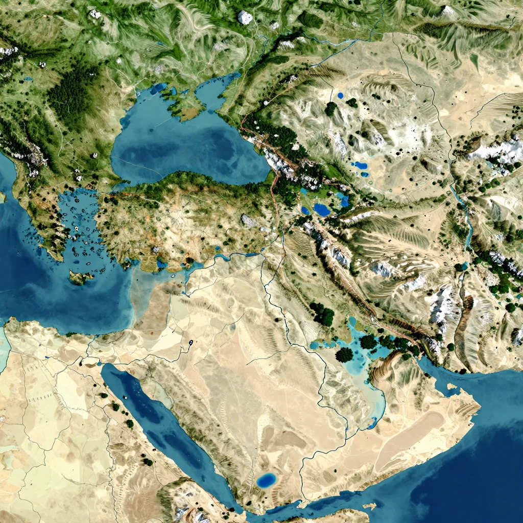 polican albania city physical map