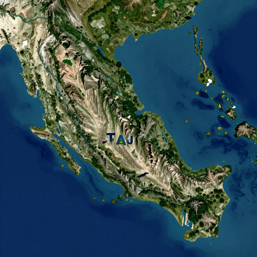 Explore Tau American Samoa - City Geography and District Guide map 2 tau american samoa city physical map