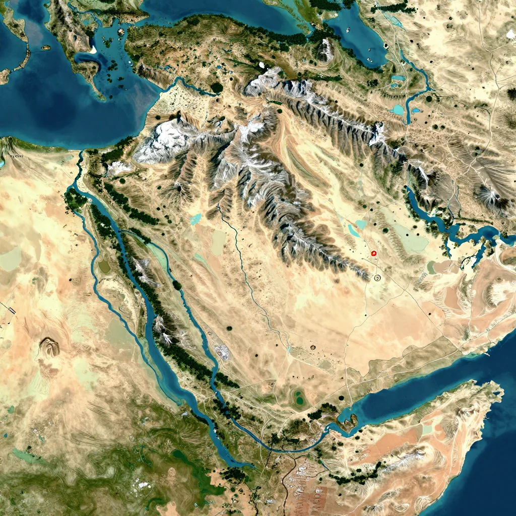 Theniet El Had Algeria - Urban Geography, Maps and Sights map 1 theniet el had algeria city physical map