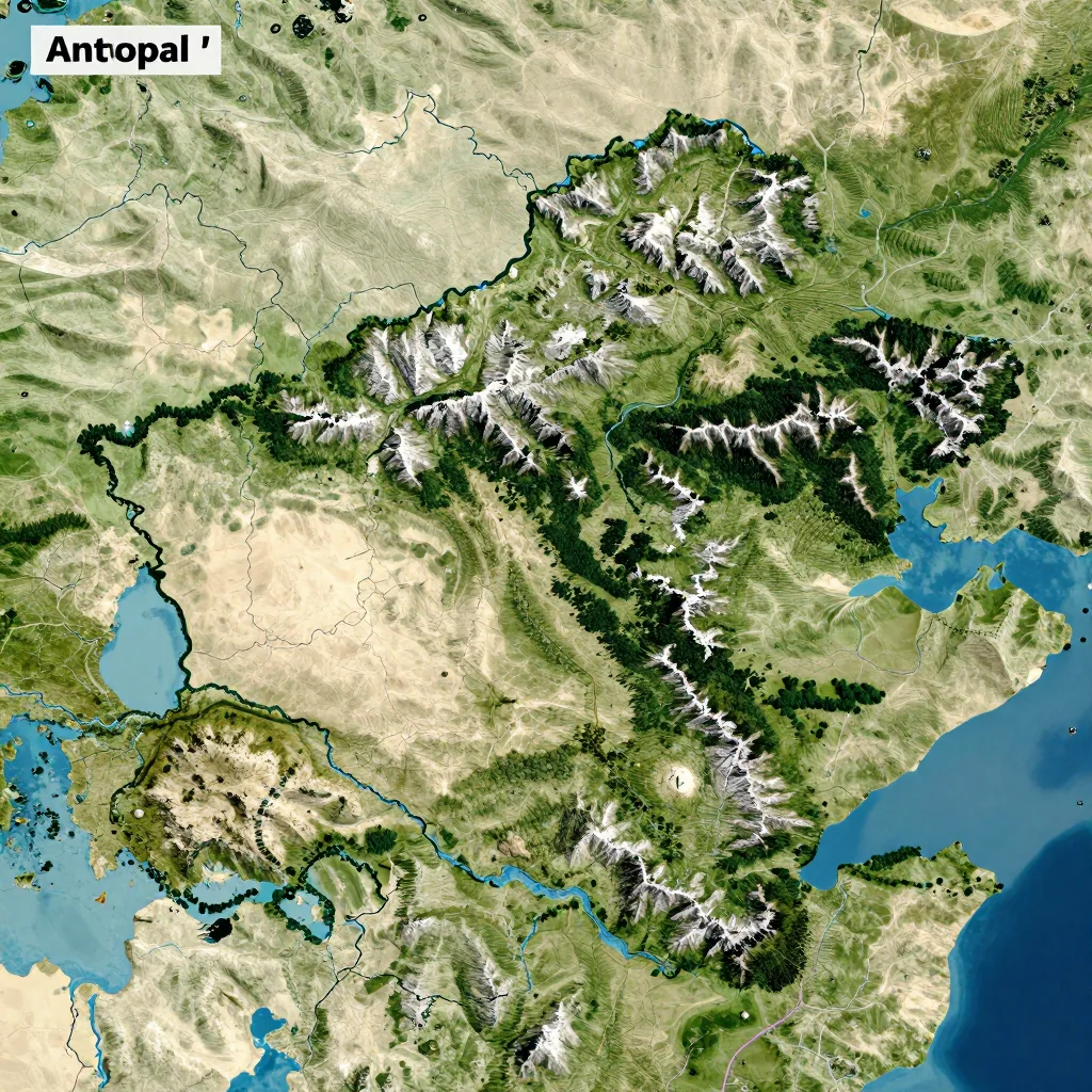 Antopal Belarus - Municipal Map and Tourist Guide map 7 antopal belarus city physical map