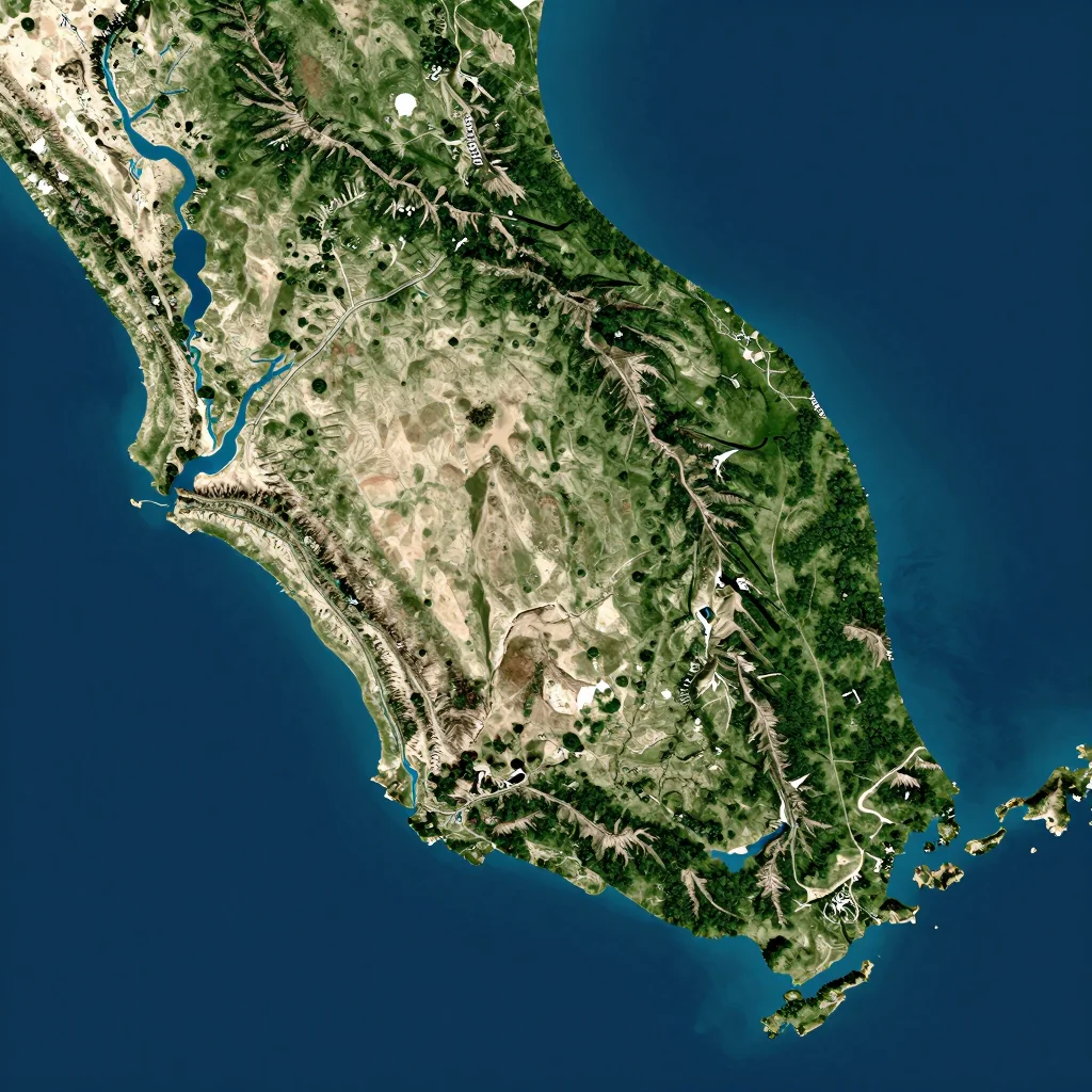 belize country physical map