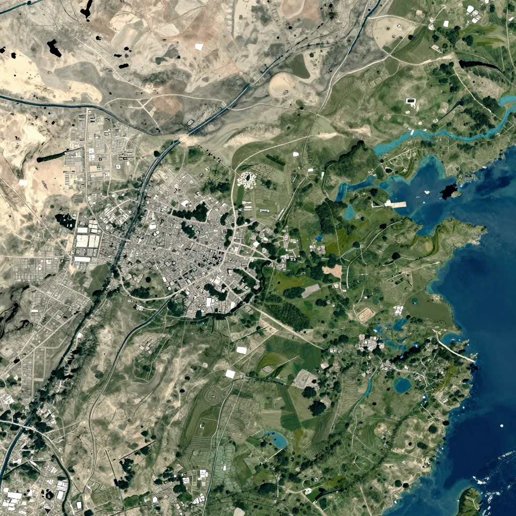 bhutan country satellite map