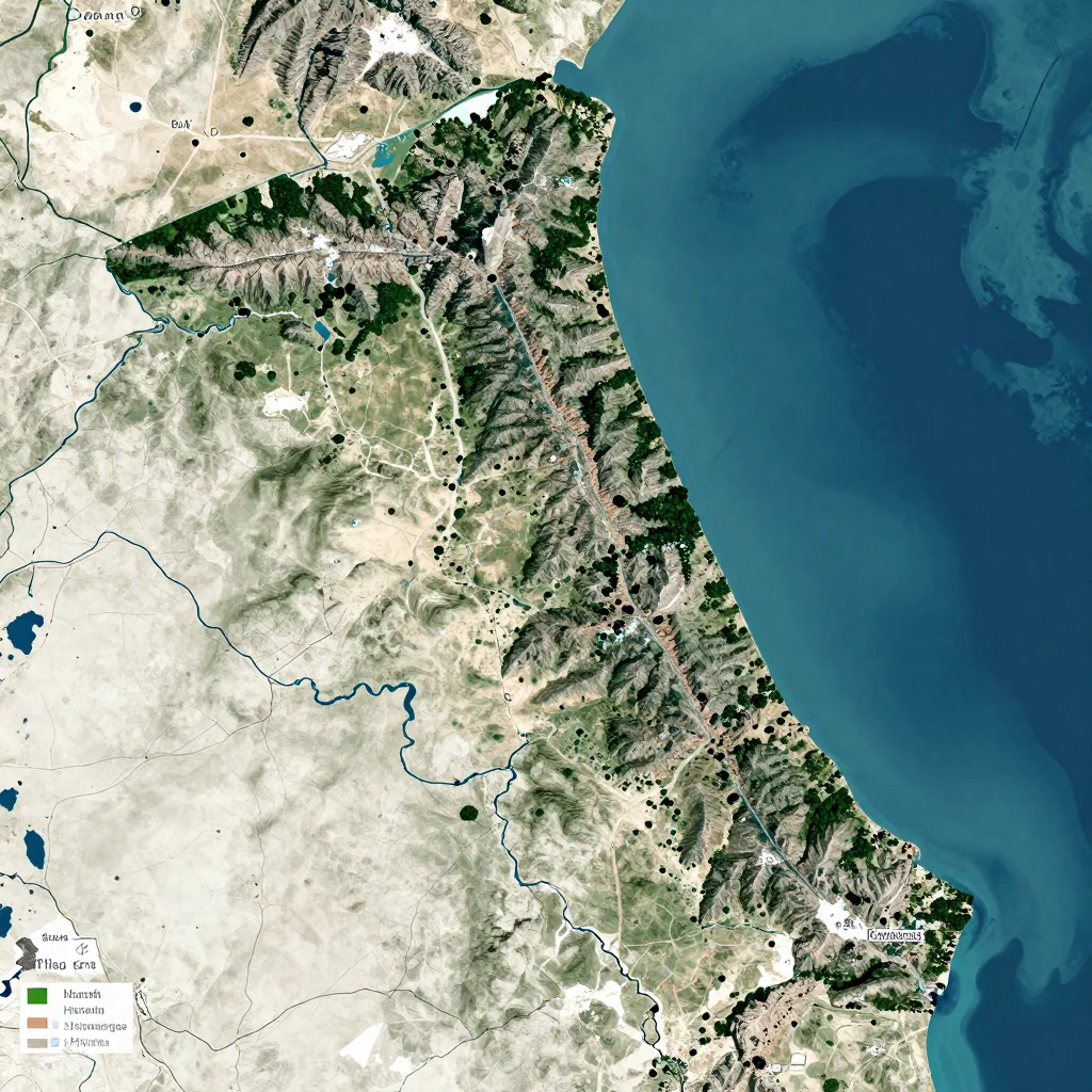 madinat ḩamad bahrain city physical map