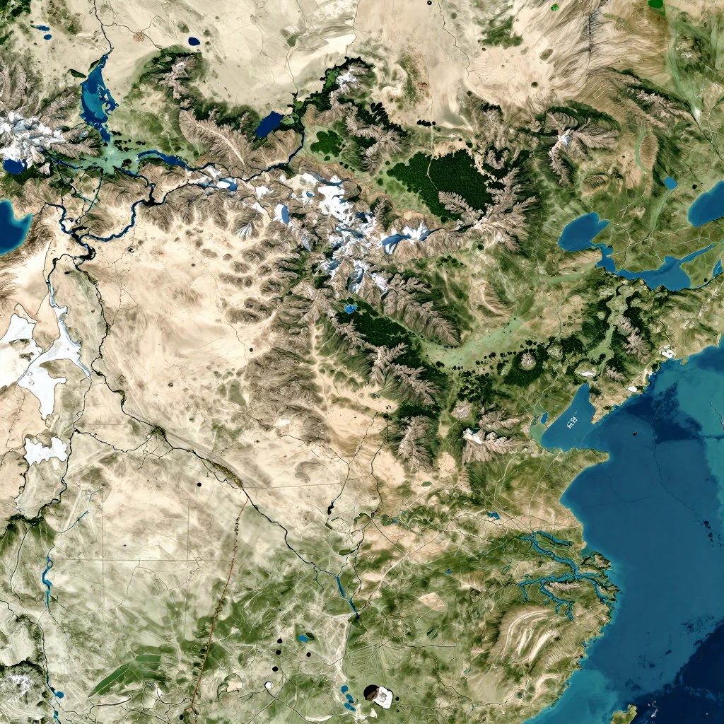 qobu azerbaijan city physical map
