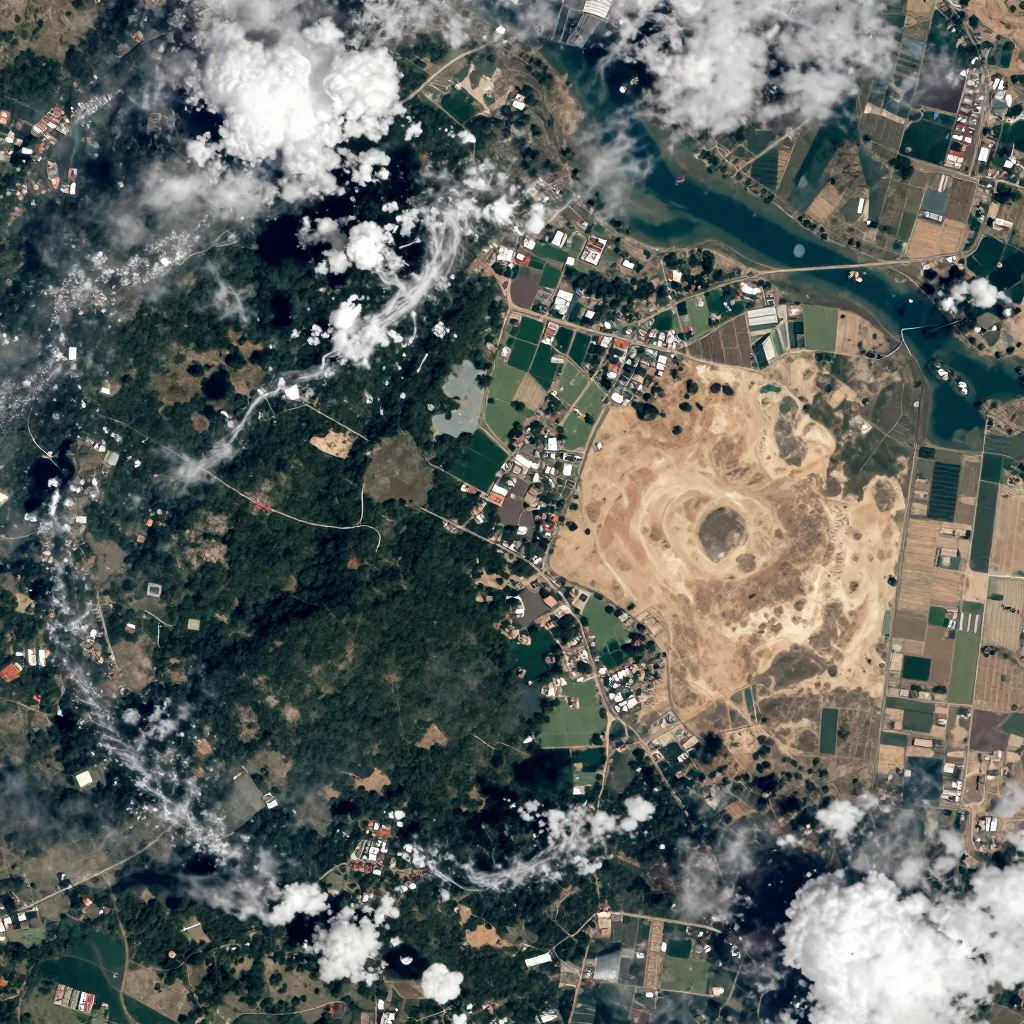 san ignacio belize city satellite map