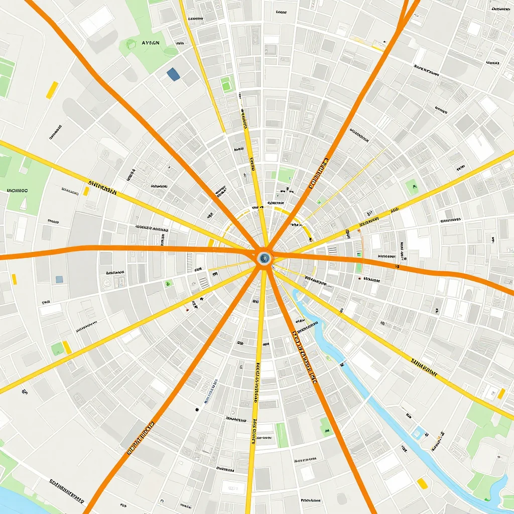 Detailed street map showing roads, highways, neighborhoods, and urban layout of Southampton, Bermuda