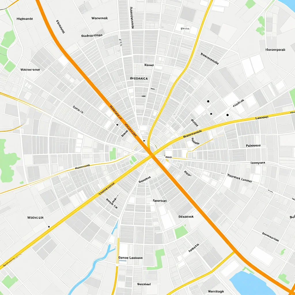 Detailed street map showing roads, highways, neighborhoods, and urban layout of Warwick, Bermuda