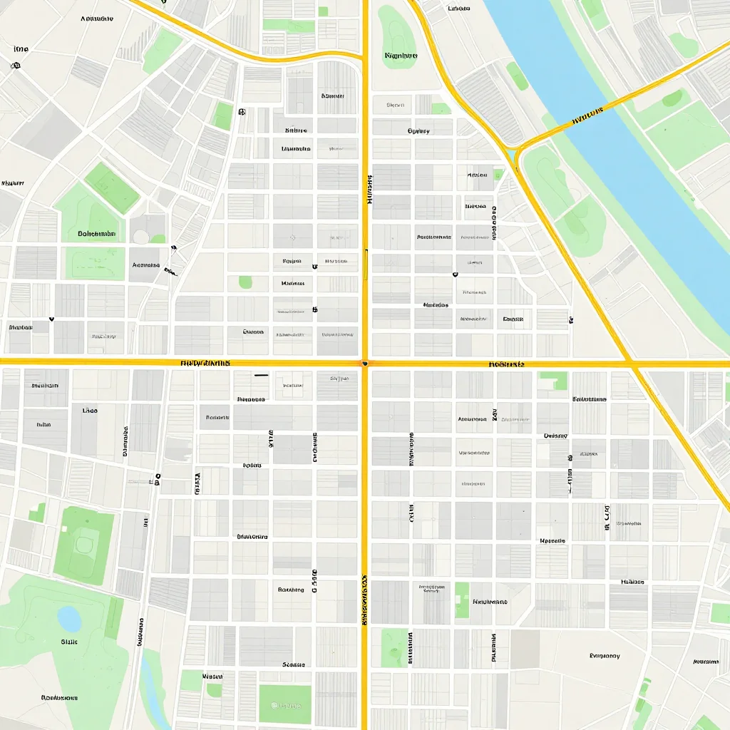 Detailed street map showing roads, highways, neighborhoods, and urban layout of Bolivia