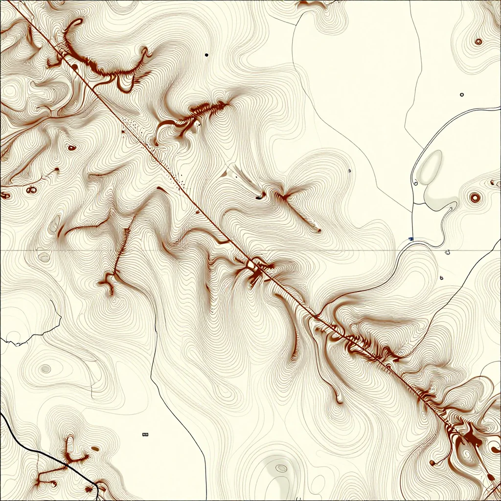 bolivia country topographic map
