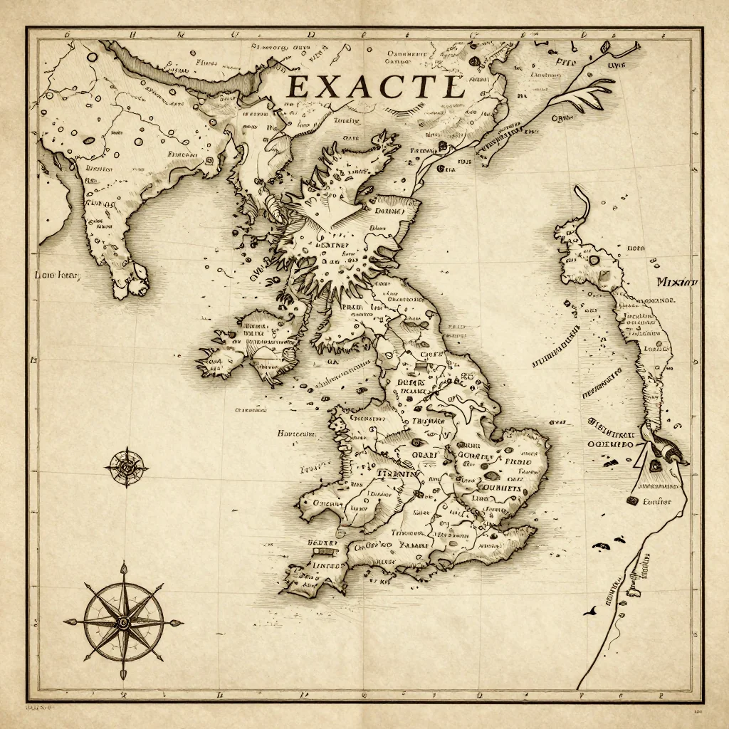 Historical Vintage Map of British Indian Ocean Territory - Antique Cartography Antique vintage map of British Indian Ocean Territory showing historical cartography style