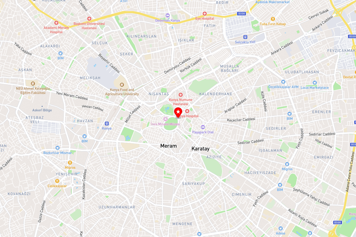 Konya Shopping Map - Bazaars, Malls & Markets