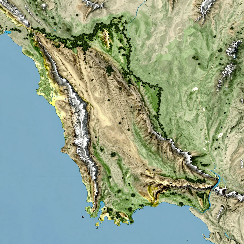 provincia itenez bolivia city physical map