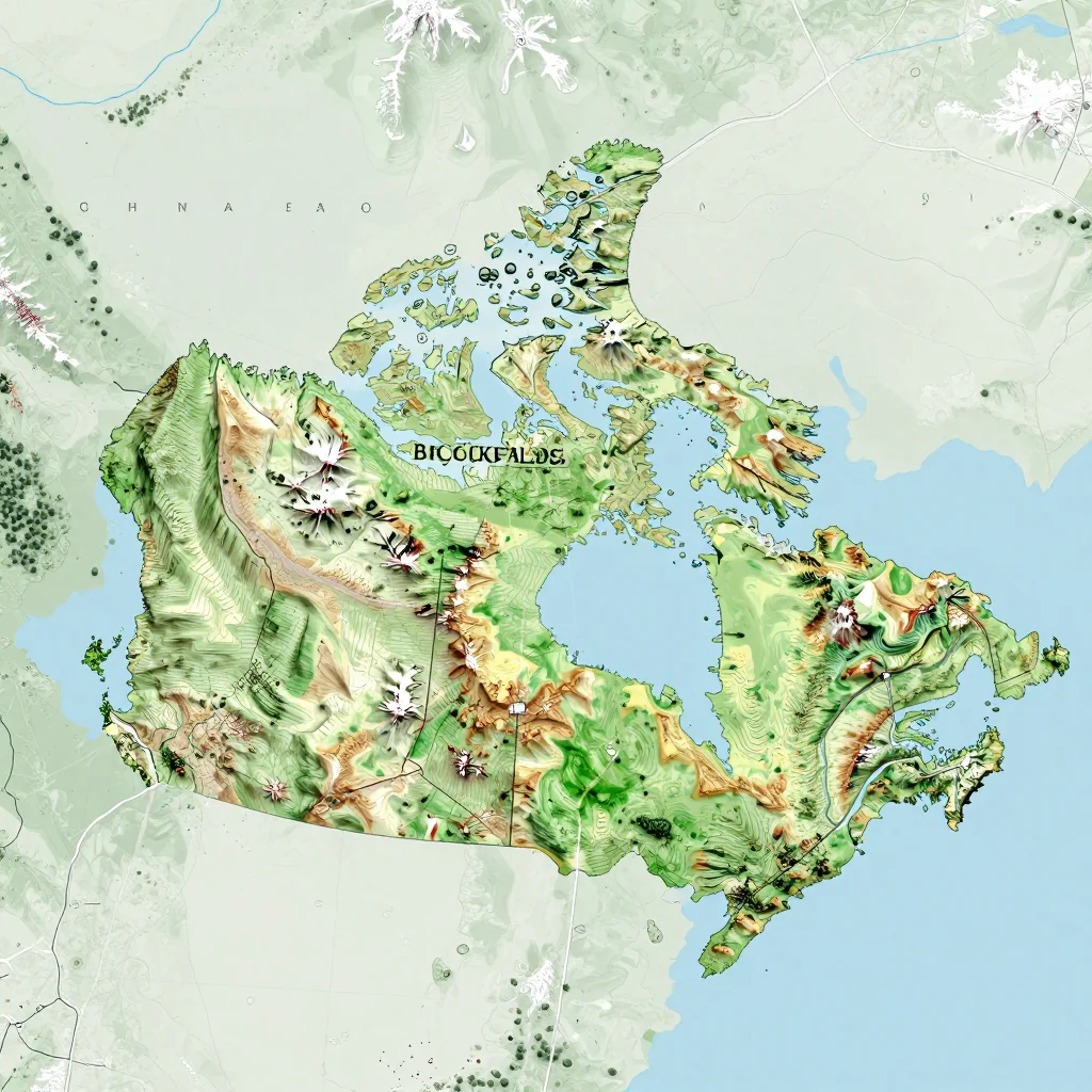 blackfalds canada city physical map 1