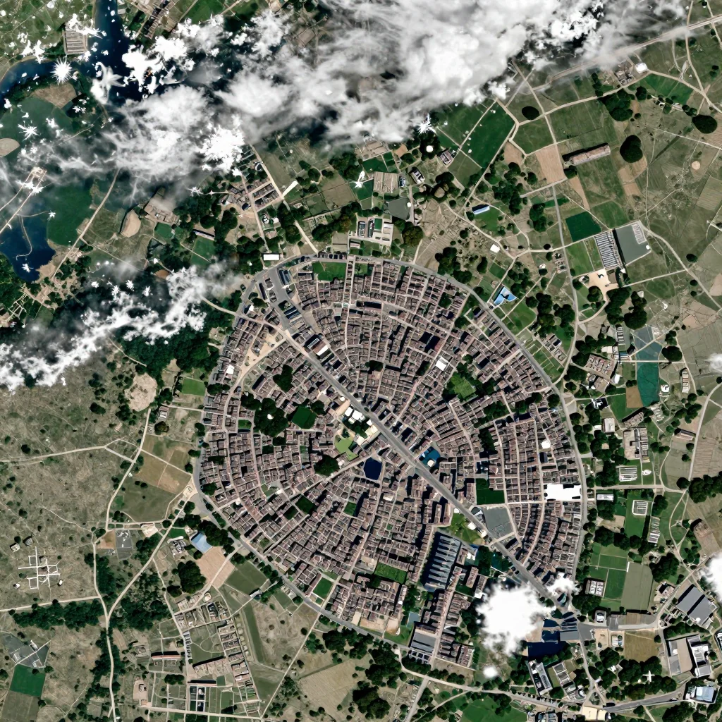 Aalst, Belgium Satellite View