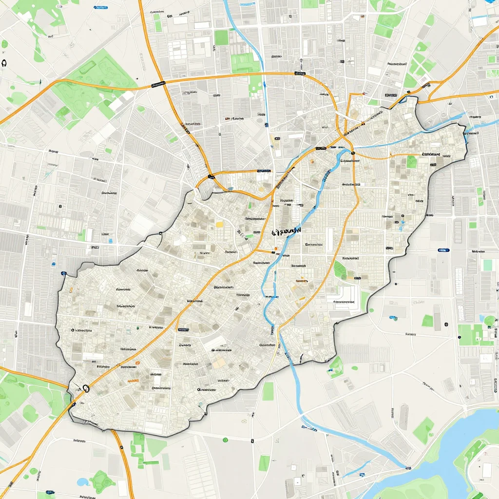 Afghanistan Street Map - Roads and Urban Layout
