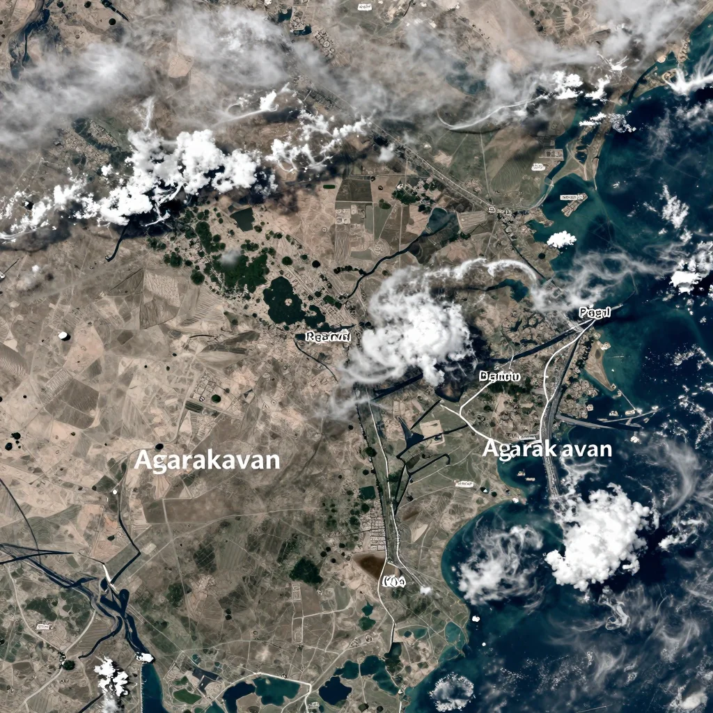 Agarakavan, Armenia Satellite View