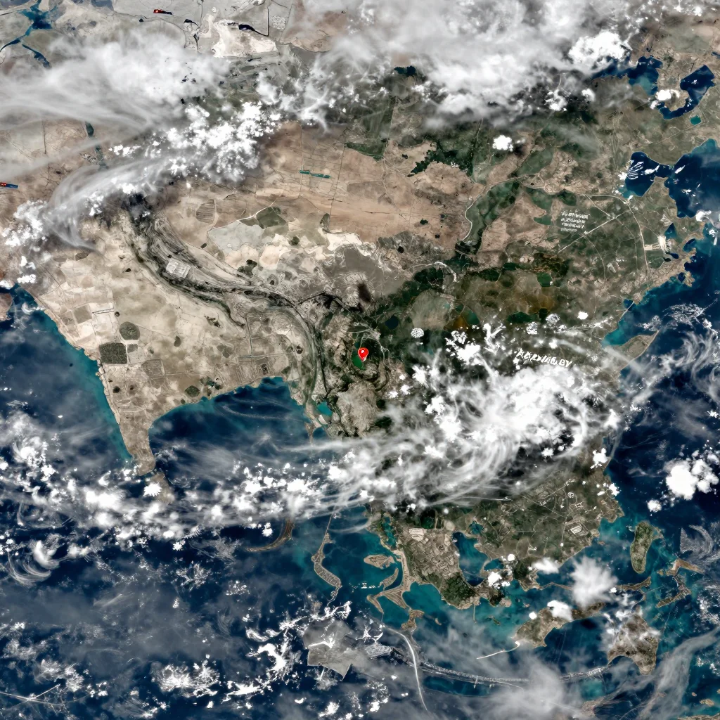 Agdzhabedy, Azerbaijan - Satellite Image Agdzhabedy, Azerbaijan Satellite View