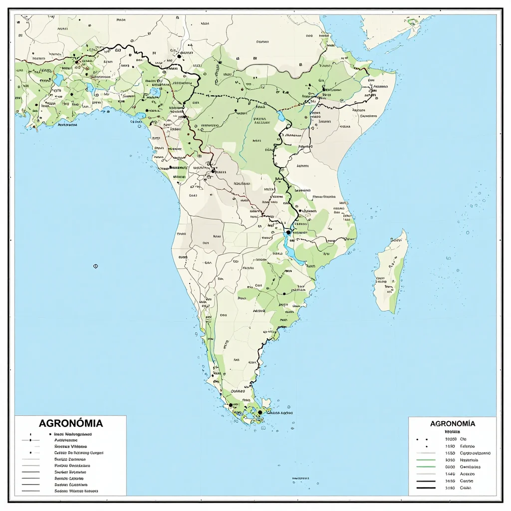 Agronomía, Argentina Political Map
