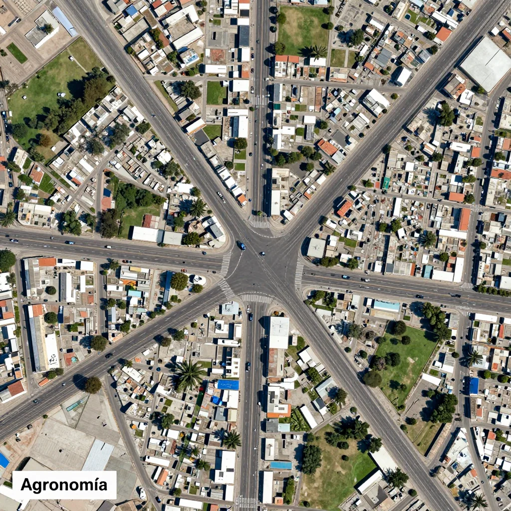 Agronomía, Argentina Street Map