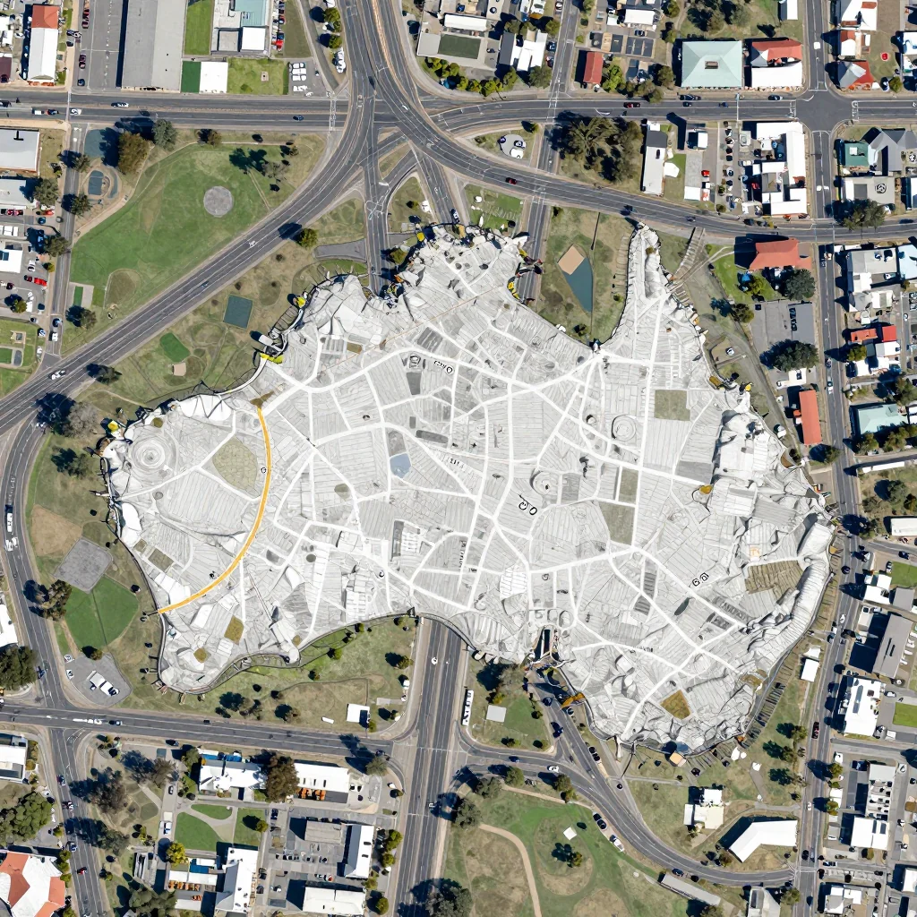 Ainslie, Australia Street Map
