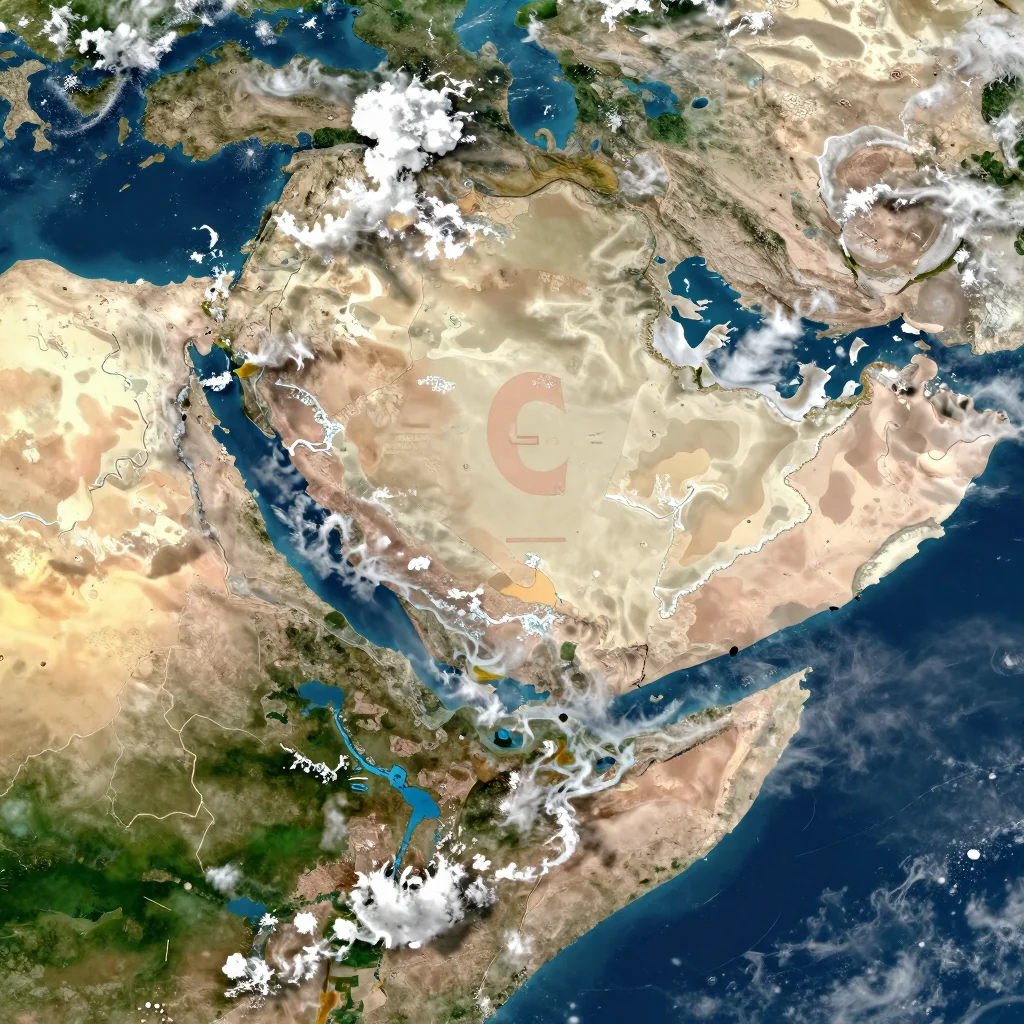 Algeria Satellite View