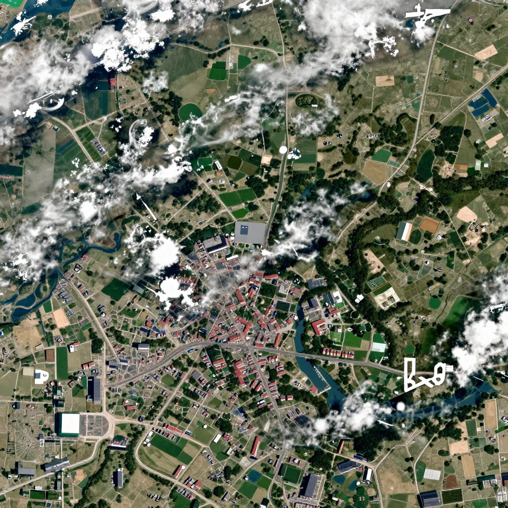 Alken, Belgium Satellite View