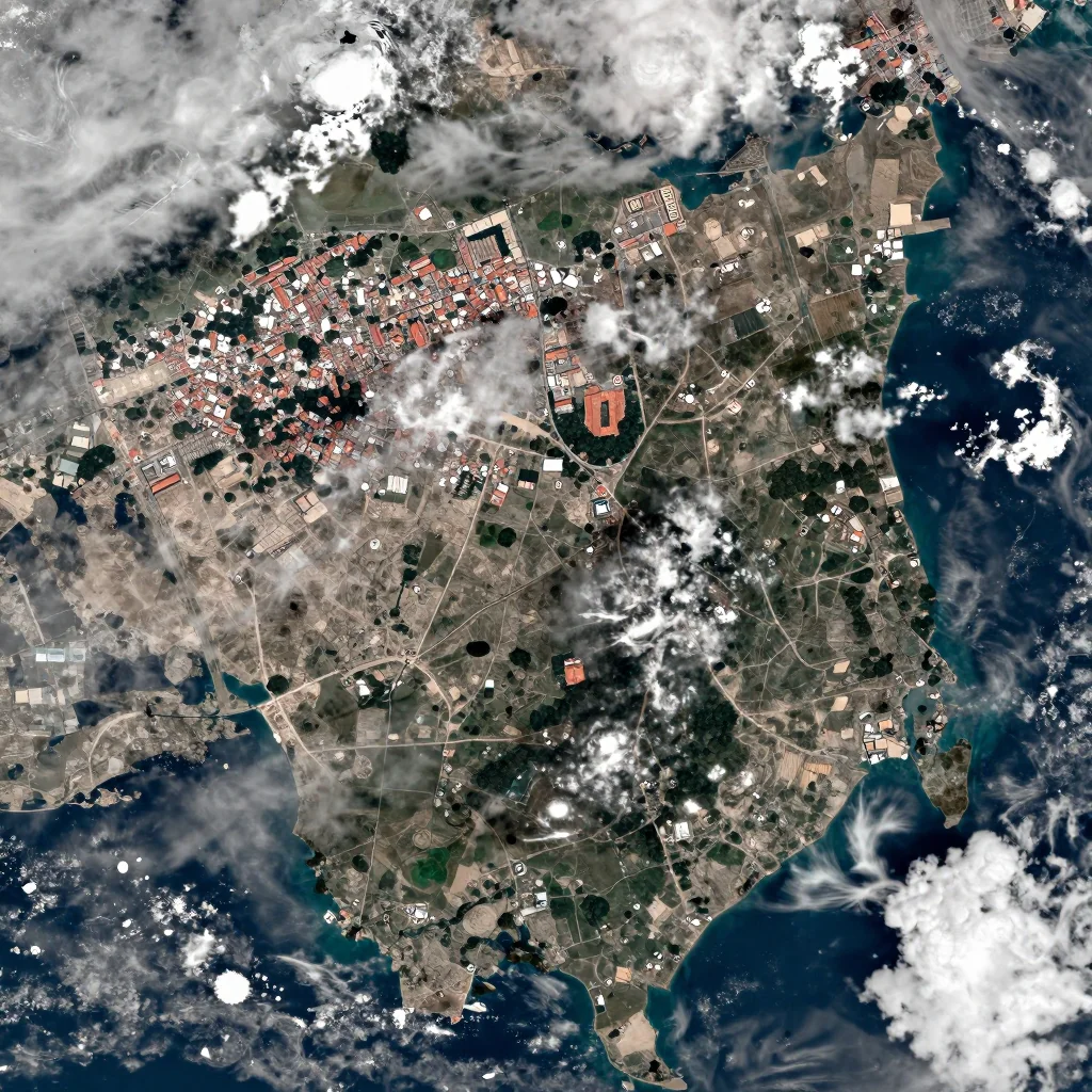 Almagro, Argentina Satellite View