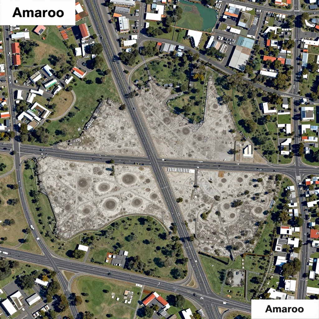 Amaroo, Australia Street Map