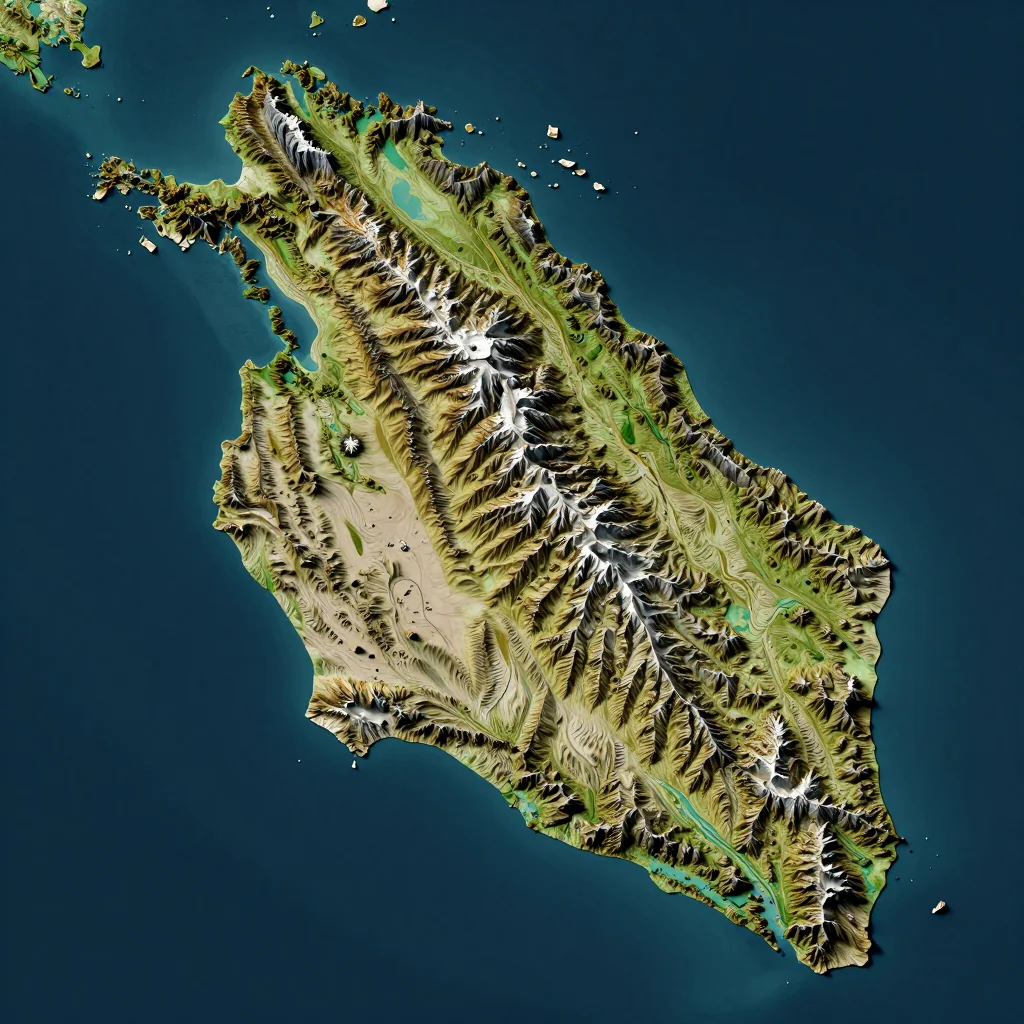 American Samoa Topographic Map