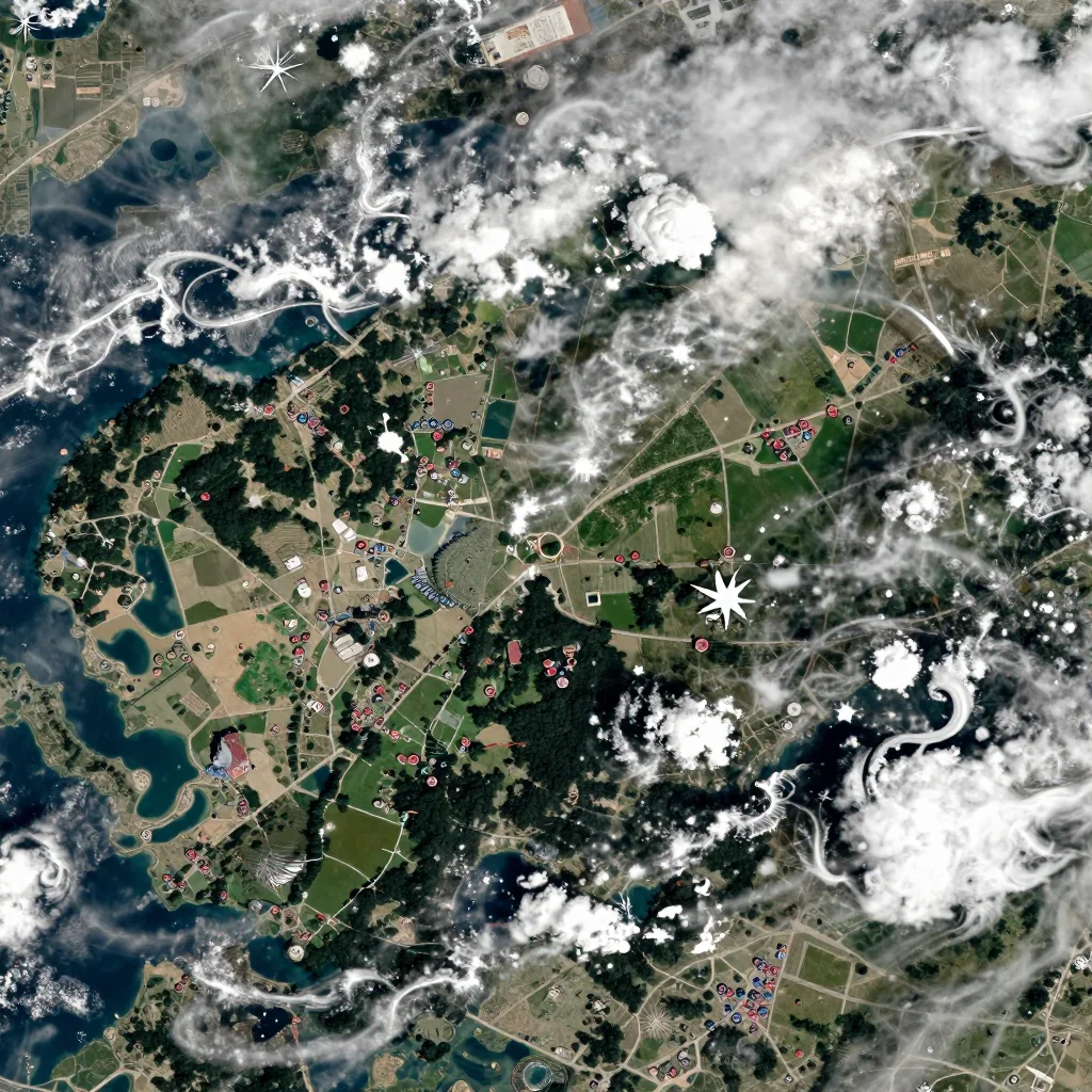 Andau, Austria Satellite View