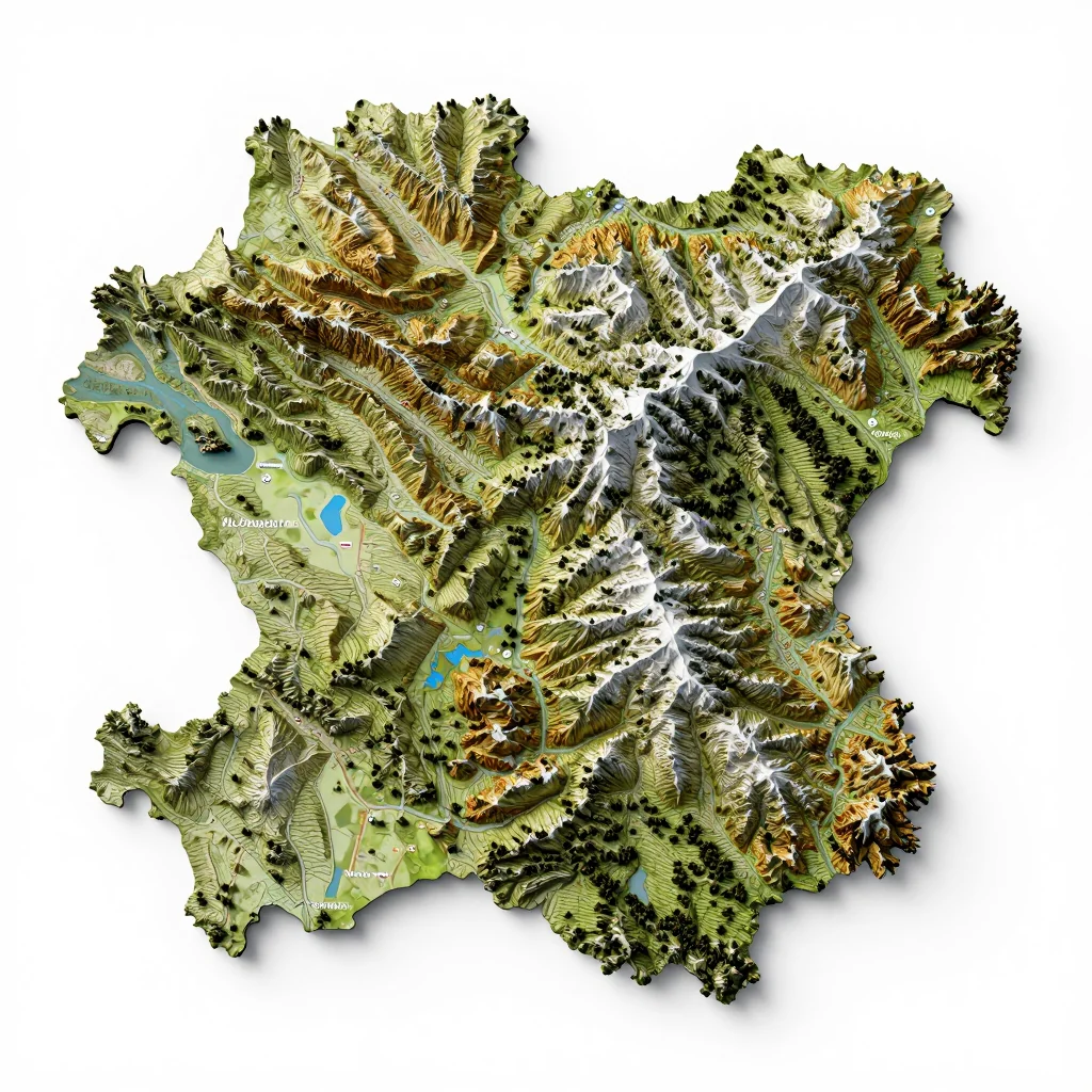 Andau, Austria Topographic Map