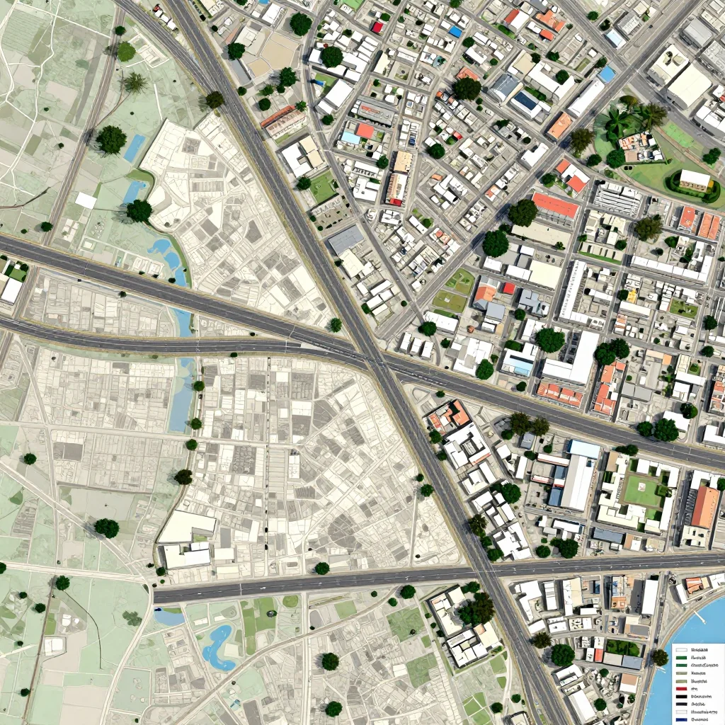 Angola Street Map