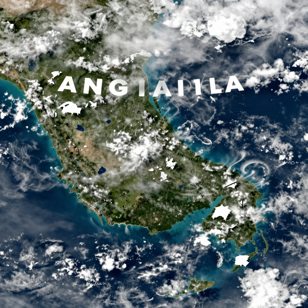 Anguilla Satellite View