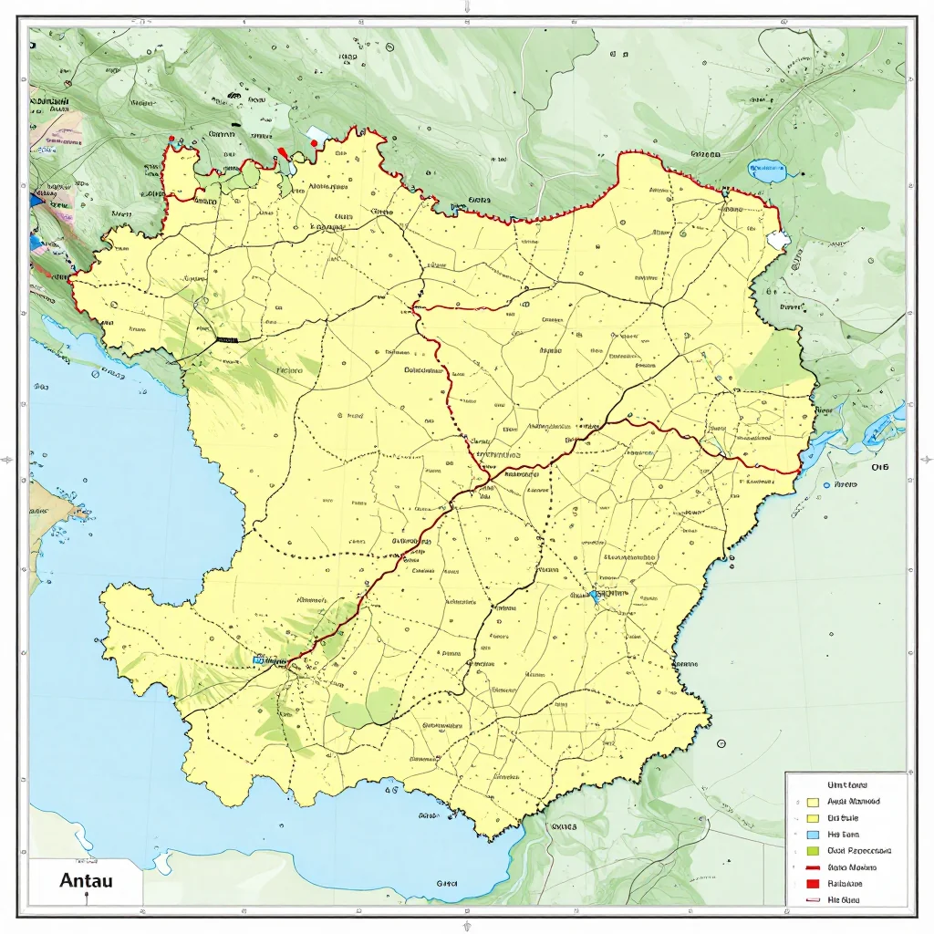 Antau, Austria Political Map