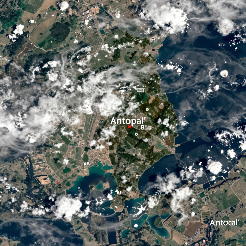 Antopal’, Belarus Satellite View