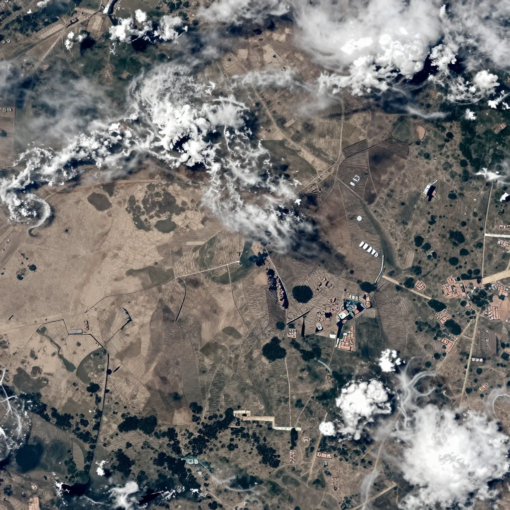 Aparan, Armenia Satellite View