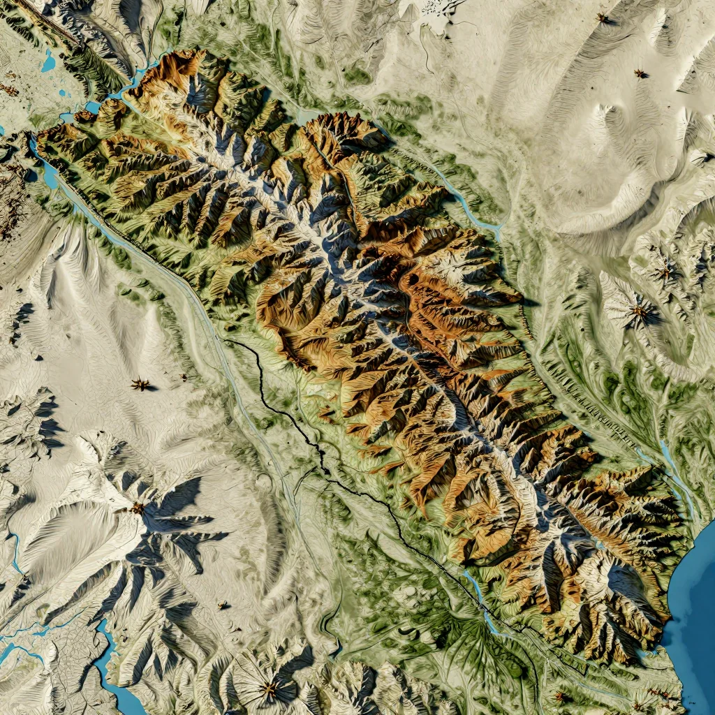 Aparan, Armenia Topographic Map