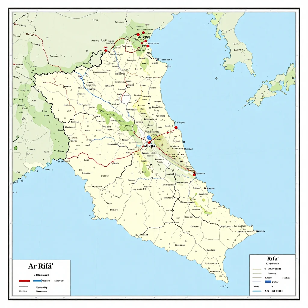 Ar Rifā‘, Bahrain Political Map