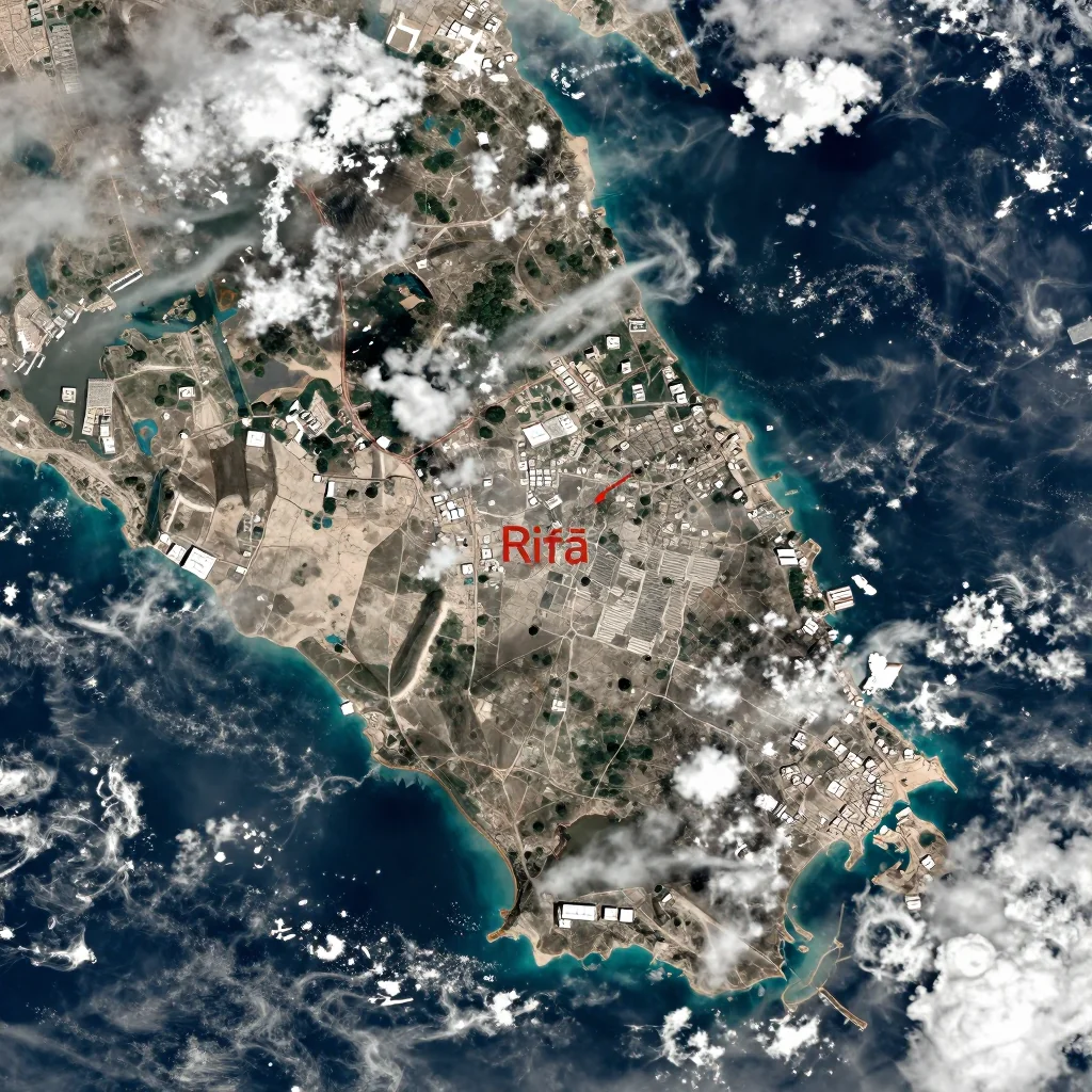 Ar Rifā‘, Bahrain Satellite View
