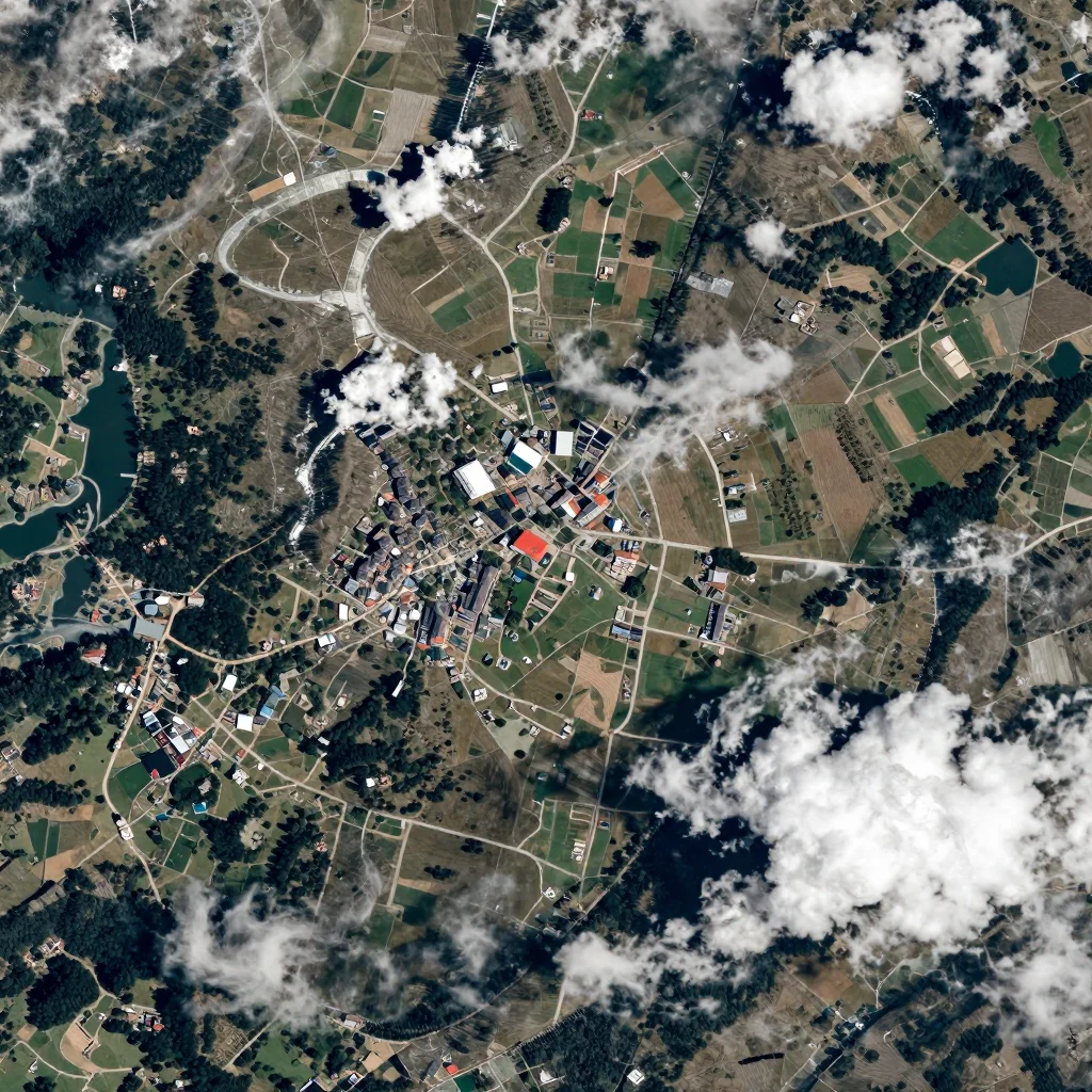 Arinsal, Andorra Satellite View