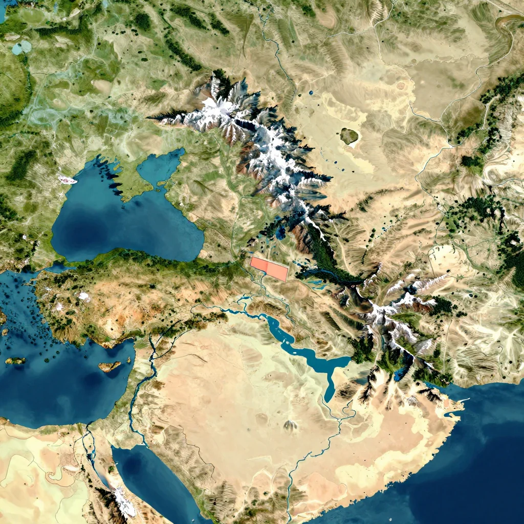 Armenia - Physical Geography Map Armenia Physical Geography Map