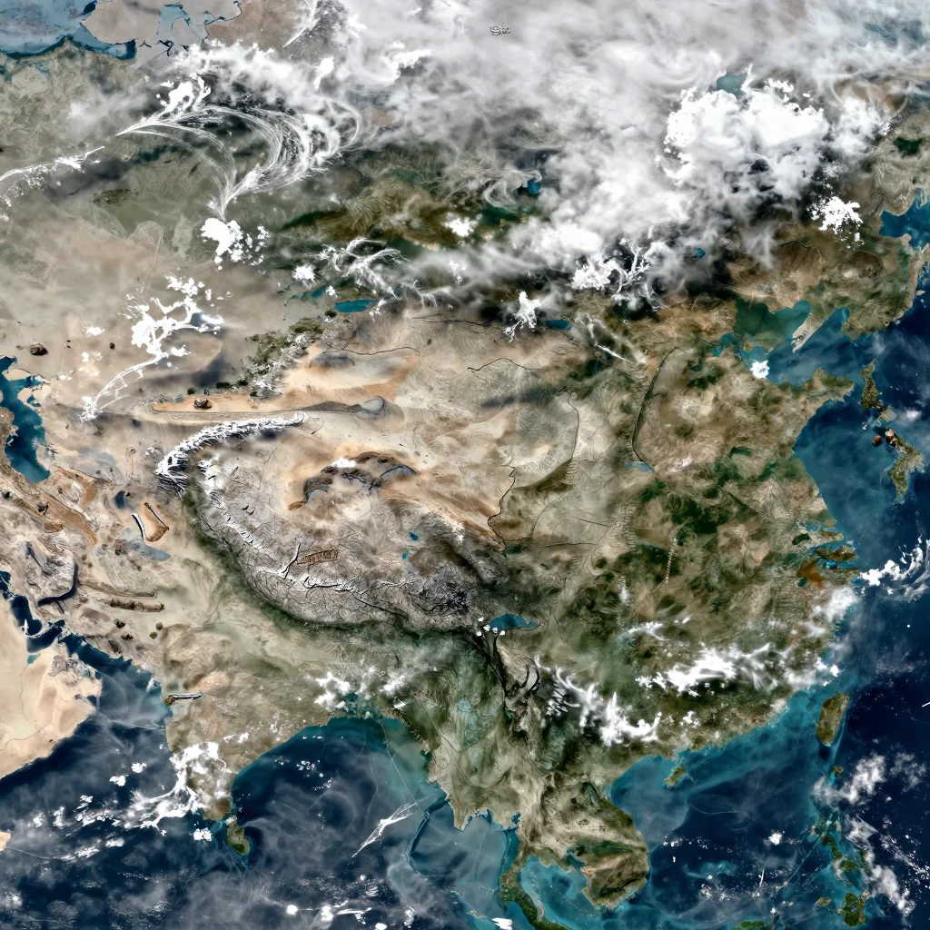 Armenia - Satellite Image Armenia Satellite View